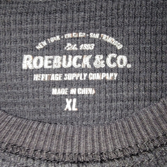 Black and White Crewneck Sweater with Bear Graphic - Picture 2 of 8